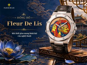 Đồng hồ Fleur De Lis: Khi thời gian mang hình hài của nghệ thuật