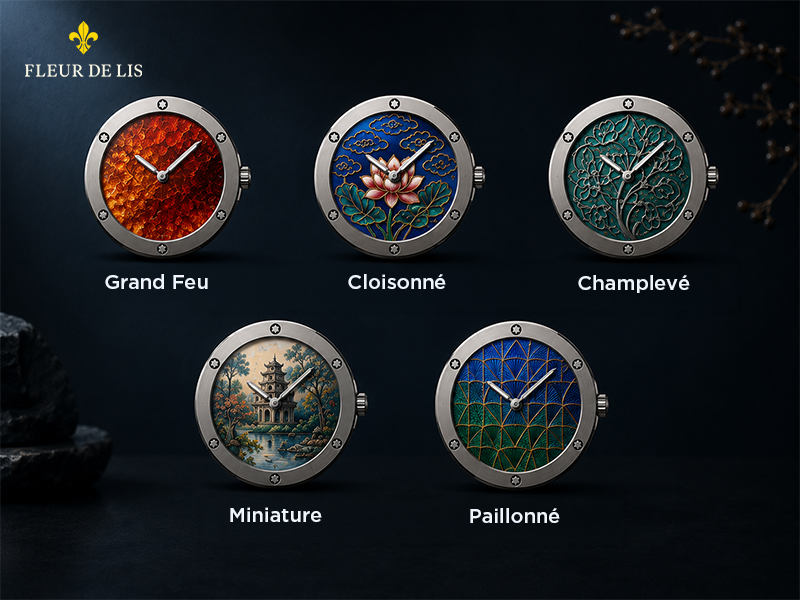 Những kỹ thuật Enamel nổi tiếng