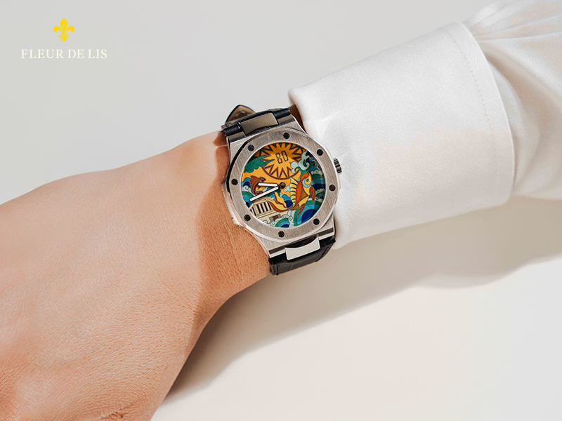 Fleur De Lis và cách tiếp cận Pháp Lam cung đình Huế trong thiết kế đồng hồ đương đại