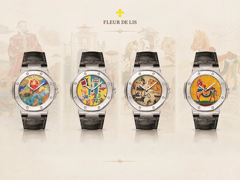Đồng hồ Fleur De Lis kể những câu chuyện lịch sử như thế nào?