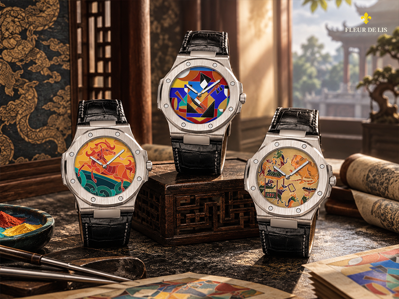 Đồng hồ Pháp Lam - Một hướng tiếp cận đặc biệt của nghệ thuật trên mặt số